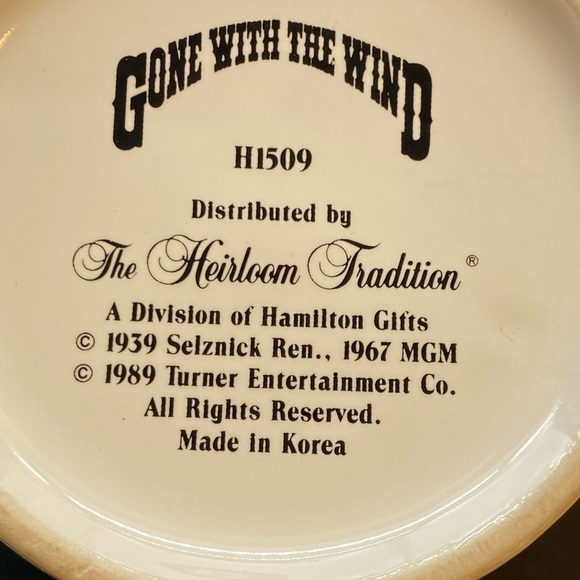 Vintage Gone with the Wind Coffee Mug Scarlett at Tara - Picture 4 of 5